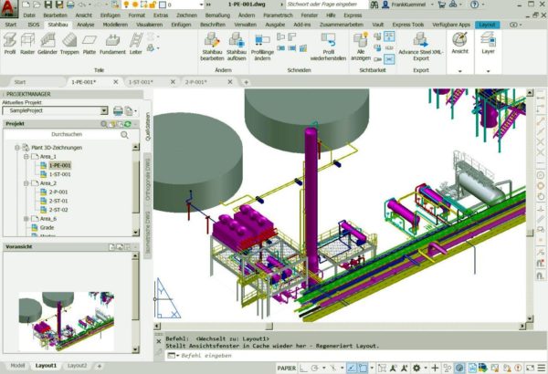 Autodesk AutoCAD Plant 3D für Einsteiger 3