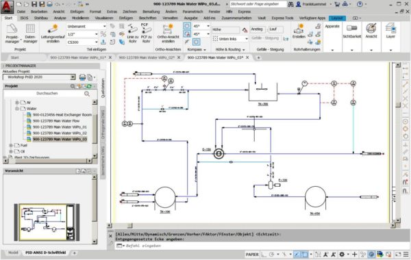 Autodesk AutoCAD P&ID im Plant 3D Toolset für Einsteiger - als Online Live Schulung am 05.-06.01.2023 2